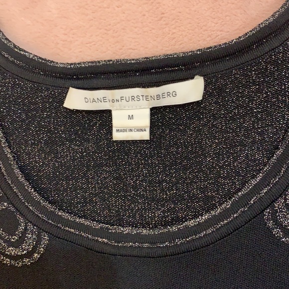 Diane von Furstenberg bodycon black dress - Picture 5 of 5